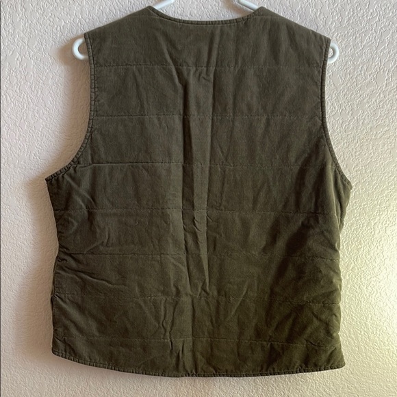 Eddie Bauer Beige Quilted Vest - Picture 4 of 5